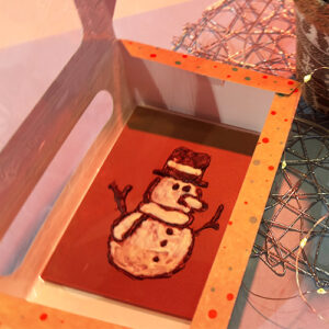 Geschenke wie Schokolade für Weihnachtsparty